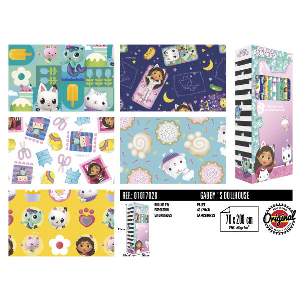 01017028-1.jpg Rollos Gabby's Dollhouse 70 x 200 cm
