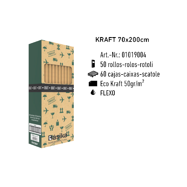 Rollos Kraft 70 x 200 cm