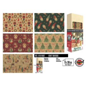 01019007-1.jpg Rollos Kraft Navidad 70 x 200 cm