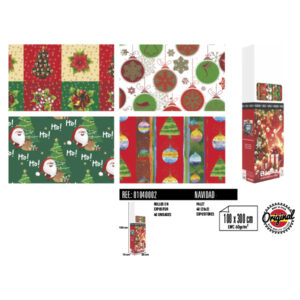 Rollos Navidad 100 x 300 cm