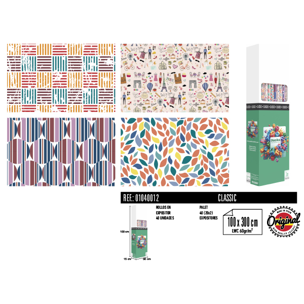Rollos Classic 100 x 300 cm