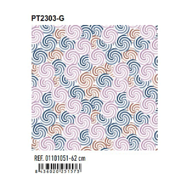 Papel de Regalo Bobinas Basika 62 cm (PT2303-G)