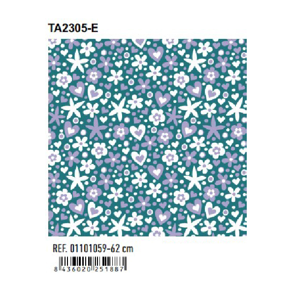 Papel de Regalo Bobinas Basika 62 cm (TA2305-E)