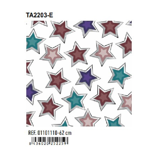 Papel de Regalo Bobinas Basika 62 cm (TA2203-E)