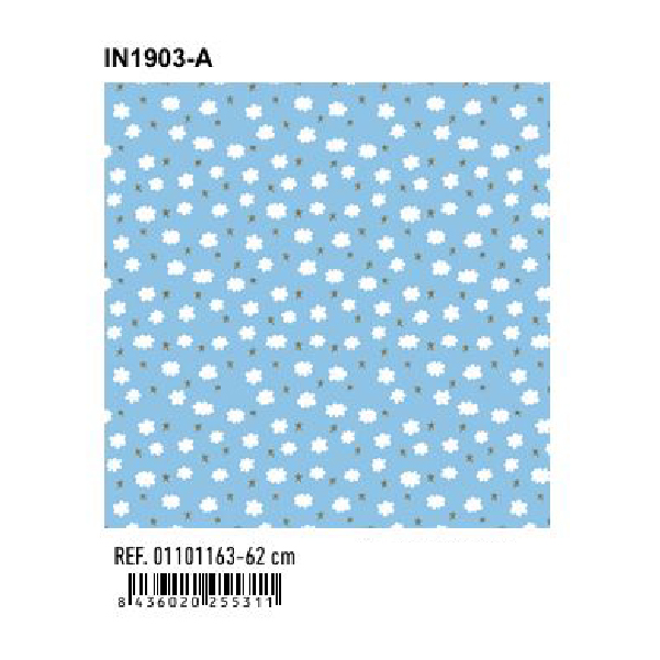 Papel de Regalo Bobinas Basika 62 cm (IN1903-A)
