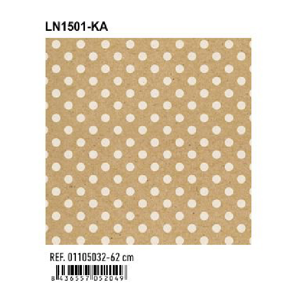 Papel de Regalo Bobinas Basika 62 cm (LN1501-KA)