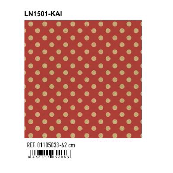 Papel de Regalo Bobinas Basika 62 cm (LN1501-KAI)