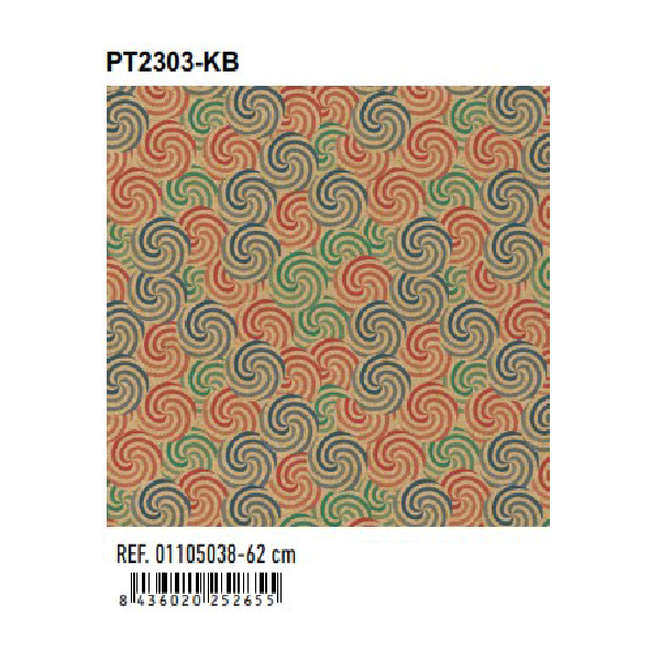 Papel de Regalo Bobinas Basika 62 cm (PT2303-KB)