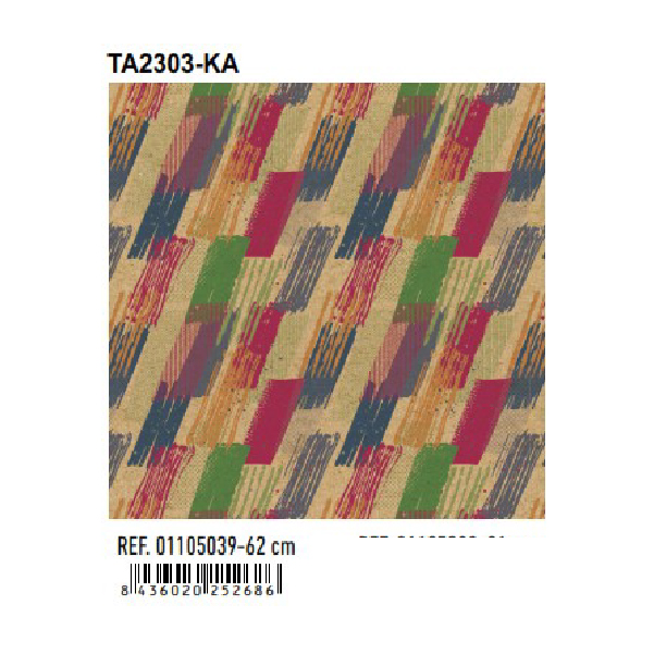 Papel de Regalo Bobinas Basika 62 cm (TA2303-KA)