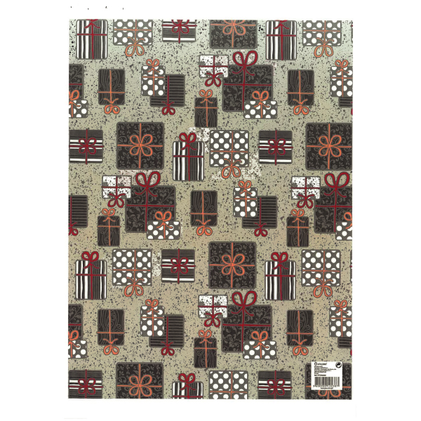 25 Hojas Papel de Regalo en Pliego Nº10