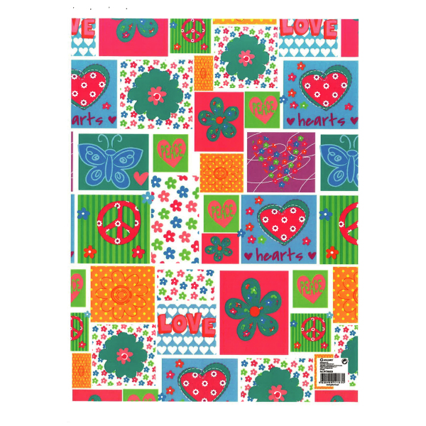 25 Hojas Papel de Regalo en Pliego Nº19