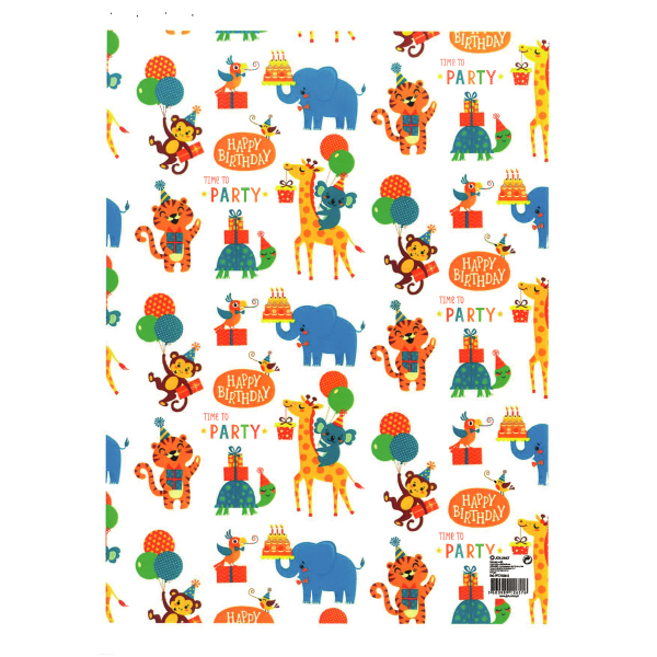 25 Hojas Papel de Regalo en Pliego Nº20