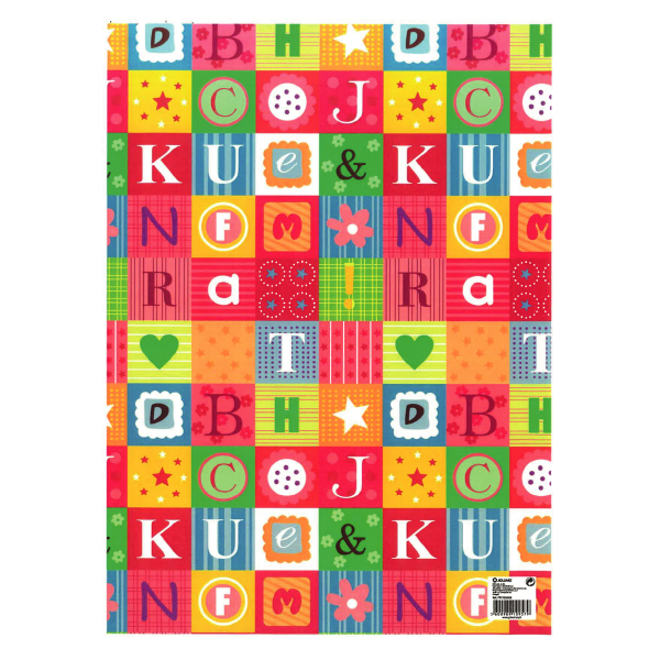 25 Hojas Papel de Regalo en Pliego Nº22