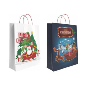 02006141.jpg Bolsa Decorada Navidad Surtido G «L» 32+14×40 cm