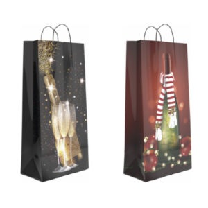 02006181.jpg Bolsa Decorada Surtido B «Botella» 18+8x39 cm