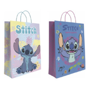 02007125.jpg Bolsa Decorada Disney Stitch «S» 24+10×32 cm