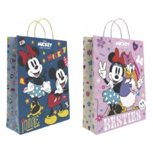 02007152.jpg Bolsa Decorada Disney Mickey & Minnie «L» 32+14×40 cm