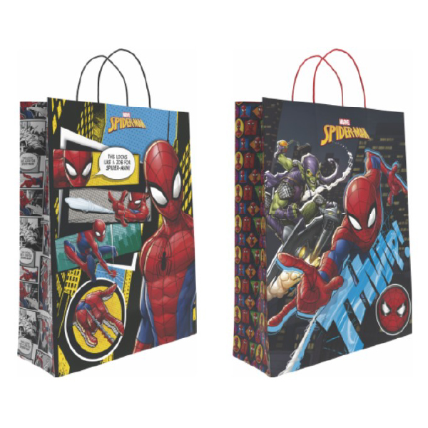 02007153.jpg Bolsa Decorada Disney Spiderman «L» 32+14×40 cm