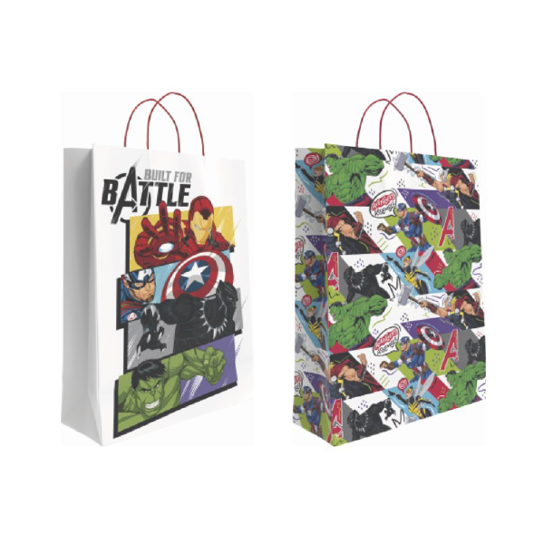 02007158.jpg Bolsa Decorada Disney Avengers «L» 32+14×40 cm
