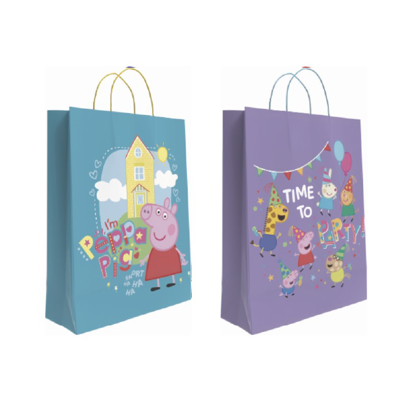 02007514.jpg Bolsa Decorada Disney Peppa Pig «S» 24+10×32 cm