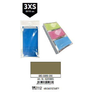 02010005.jpg Pack 12 Sobres Kraft Oro Tamaño "3XS" 8x15 cm