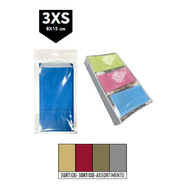 02010025.jpg Caja Sobres Kraft Surtido Tamaño "3XS" 8x15 cm