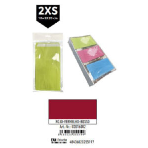 02016002.jpg Pack 12 Sobres Kraft Rojo Tamaño "2XS" 10+3x20 cm