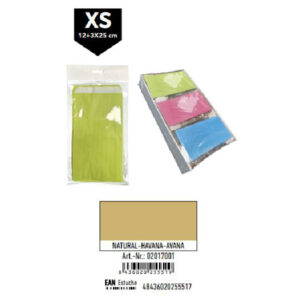 02017001.jpg Pack 12 Sobres Kraft Tamaño "XS" 12+3x25 cm