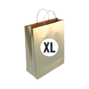 02103027.jpg Bolsa Kraft Color Oro Tamaño "XL" 40+18x46 cm
