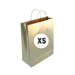02103084.jpg Bolsa Kraft Color Oro Tamaño "XS" 18+8x24 cm