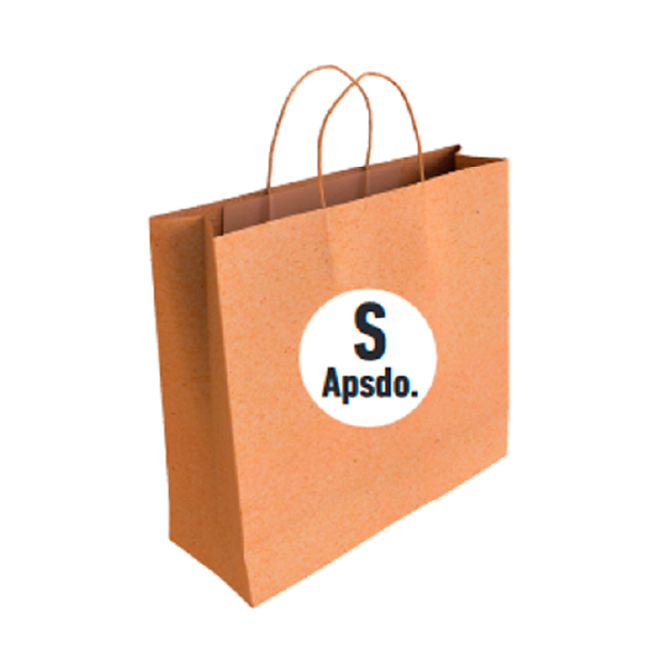 02103090.jpg Bolsa Kraft Tamaño "S Apaisada" 24+10x22 cm