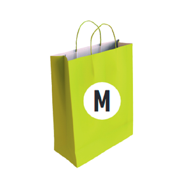 02104033.jpg Bolsa Celulosa Color Pistacho Tamaño "M" 27+12x37 cm