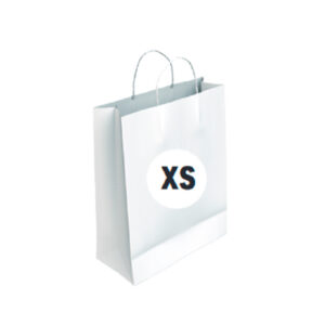 Bolsa Celulosa Blanca Tamaño "XS" 18+8x24 cm