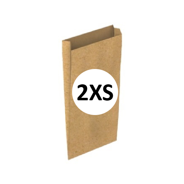 02116001.jpg Pack 100 Sobres Kraft Tamaño "2XS" 10+3x20 cm