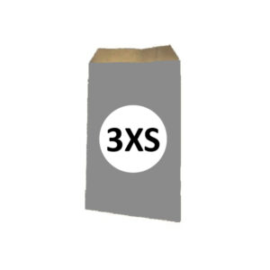 02124006.jpg Pack 100 Sobres Kraft Plata Tamaño "3XS" 8x15 cm