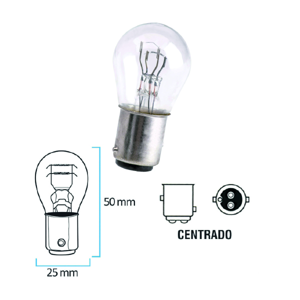 050106.jpg Lámpara Luz de Freno Caja 10 UDS