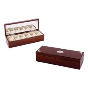 08163-A.jpg Caja 6 Relojes Apliques Plata Bilaminada