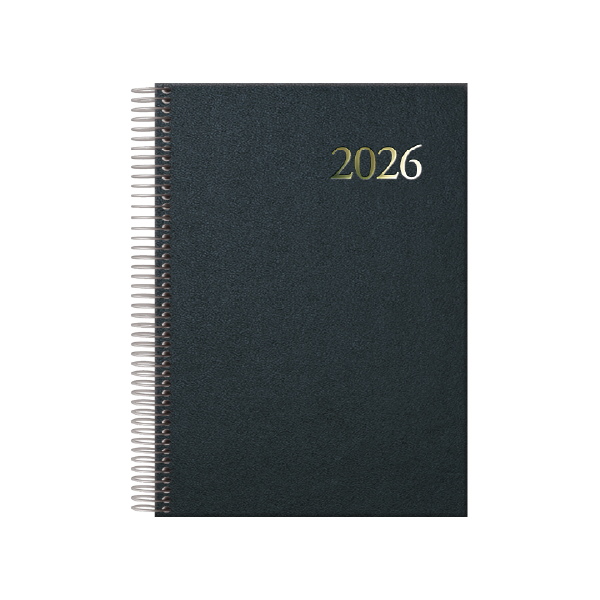 11128.jpg Agenda Segovia Espiral Color Negro