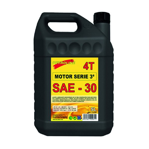 Aceite Motor SAE-30 4T Motor Serie 3ª - 5 L