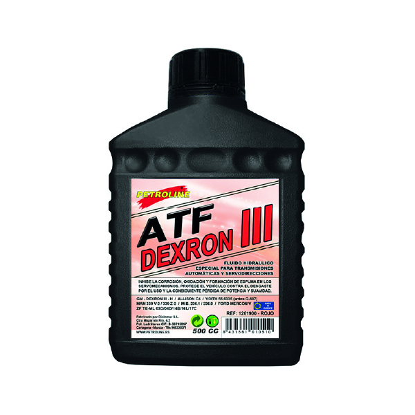 Lubricante Hidráulico A.T.F. Dexron lll 1 Litro