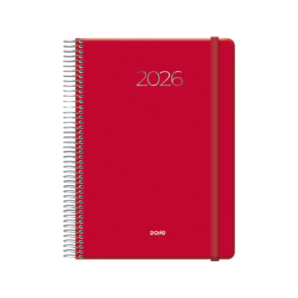 12719.jpg Agenda Denver Espiral Color Rojo