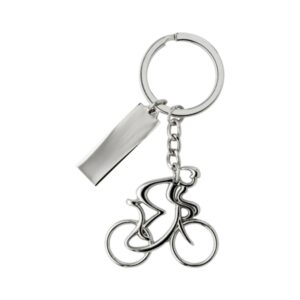 Llavero Ciclista Silueta