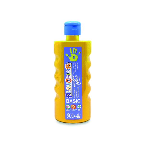 Playcolor Finger Paint 500 ML Color Amarillo
