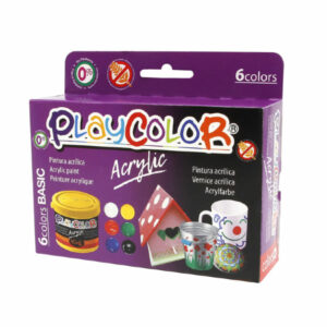 18191.jpg Playcolor Acrylic Basic 40 ml 6 Colores