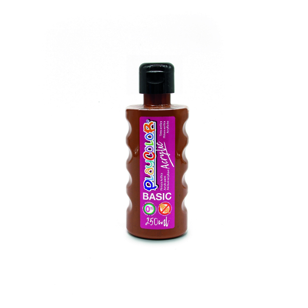 Playcolor Acrylic Basic 250 ml Color Marrón