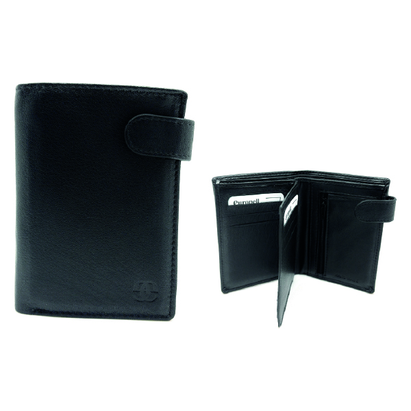 Cartera Piel Lanlan Negro -11LN