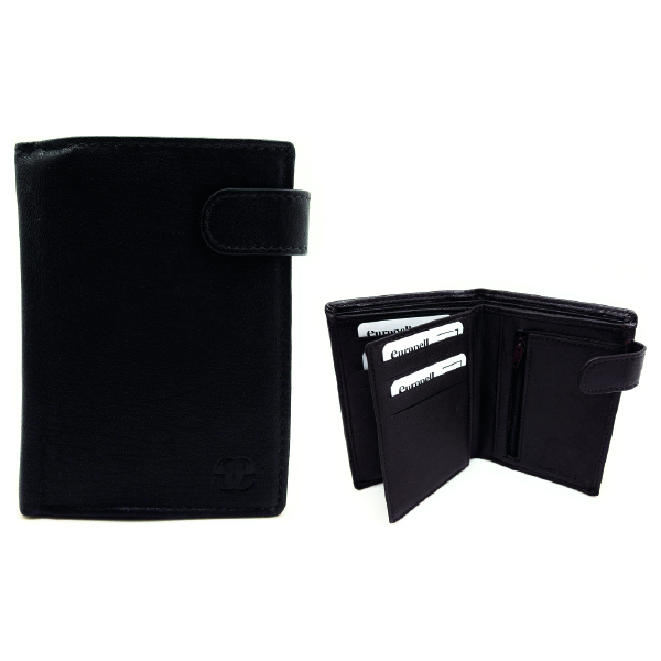Cartera Piel Lanlan Marrón -11LM