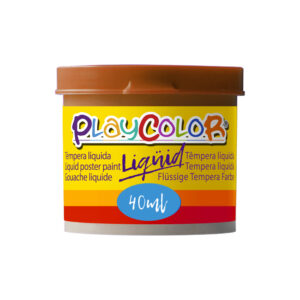19901-PYC-liquid-40ml-BROWN.jpg Playcolor Liquid Basic 40 ml Pack 6 Color Marrón