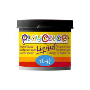 19911-PYC-liquid-40ml-BLACK.jpg Playcolor Liquid Basic 40 ml Pack 6 Color Negro
