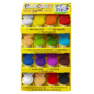 19951.jpg Expositor Playcolor Liquid Basic 40 ml 48 Témperas